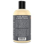 Uncle Jimmy Hair, Beard & Body Wash 12oz