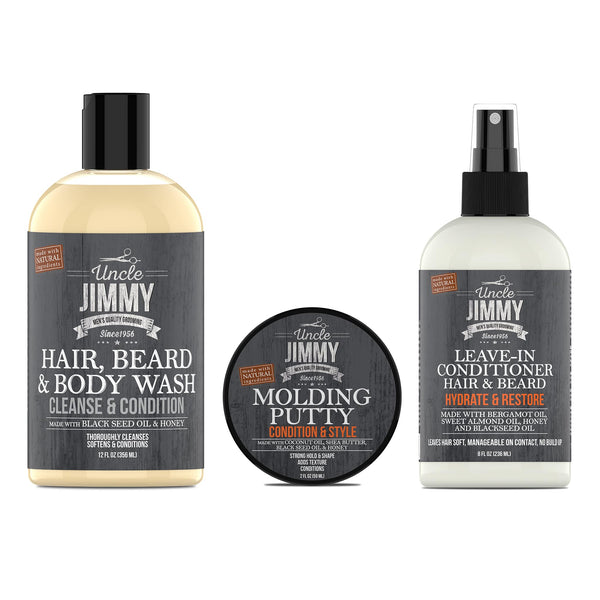 Uncle Jimmy Regimen designed for your wavy hair