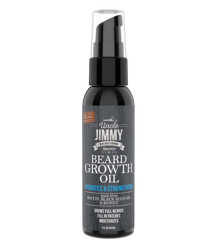 Uncle Jimmy Beard Growth Oil 2oz