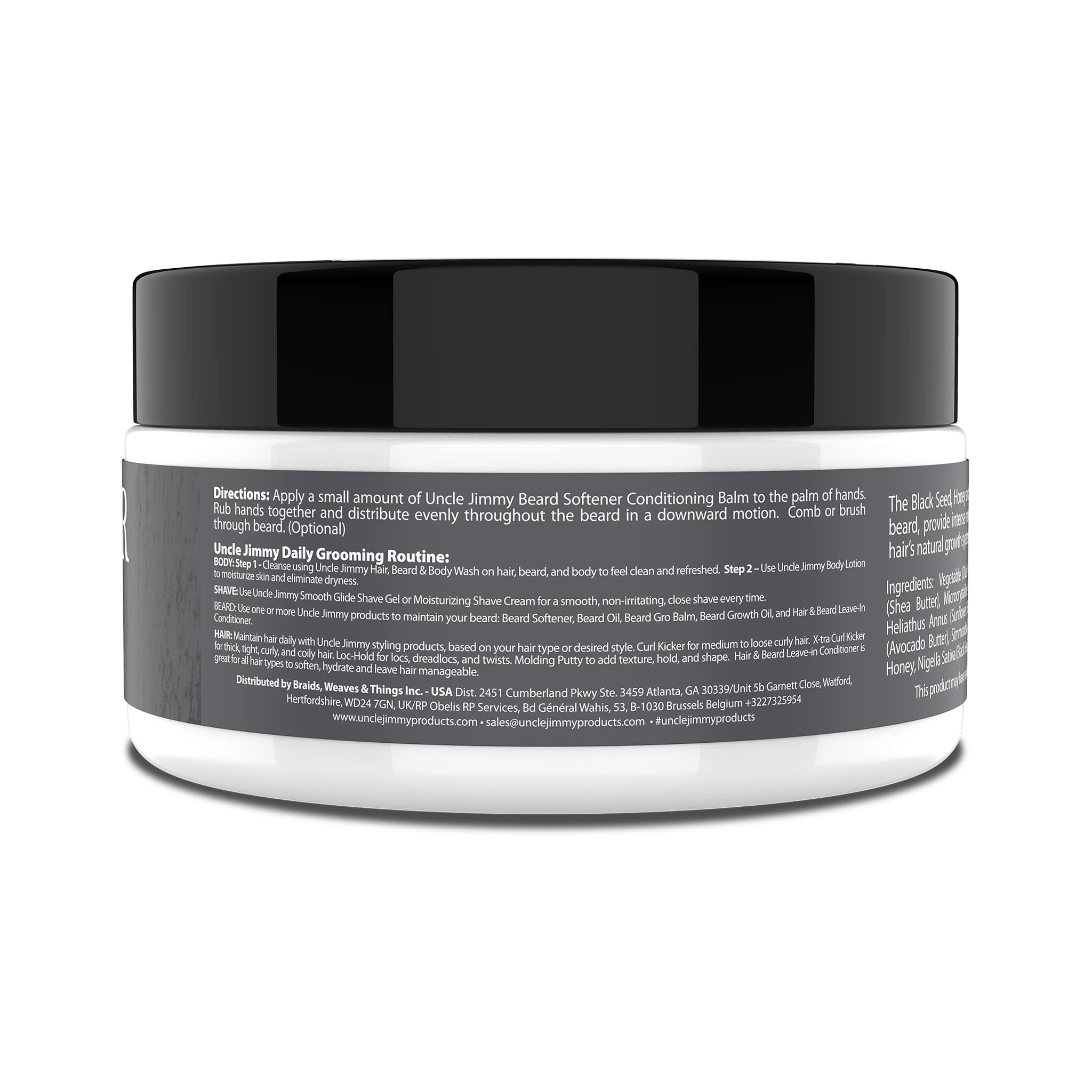 Uncle Jimmy Products Beard Softener 2oz